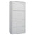 Wardrobe Light Grey 80x50x180 cm Steel