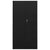 Locker Cabinet Black 90x40x180 cm Steel