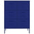 Drawer Cabinet Navy Blue 80x35x101.5 cm Steel