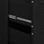 Drawer Cabinet Black 80x35x101.5 cm Steel