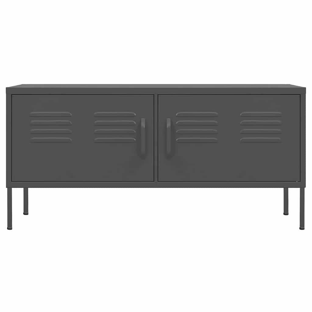 TV Cabinet Anthracite 105x35x50 cm Steel