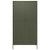 Wardrobe Olive Green 90x50x180 cm Steel