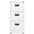 Filing Cabinet White 46x62x102.5 cm Steel