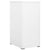 Filing Cabinet White 46x62x102.5 cm Steel