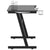 Gaming Desk LED with Z Shape Black 110x60x75 cm