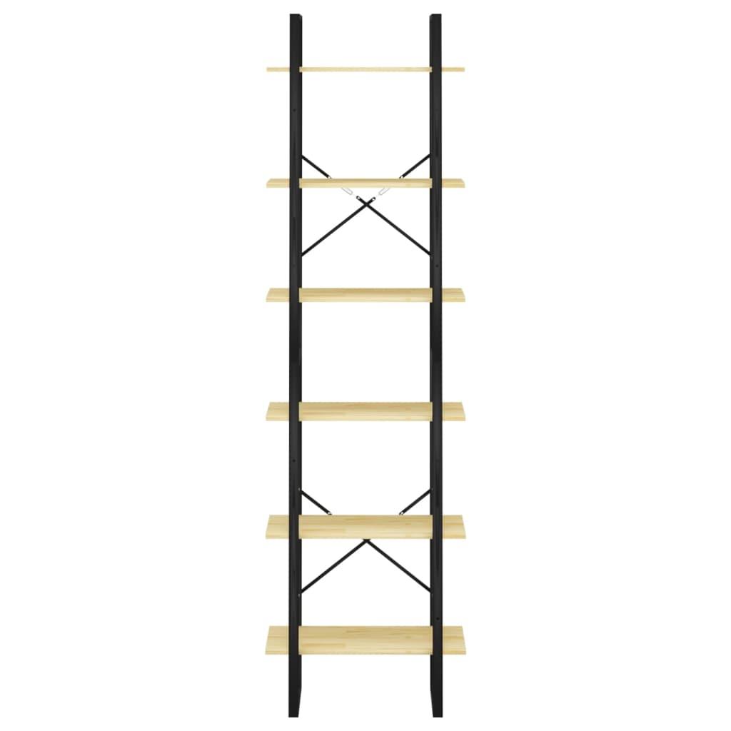 Storage Shelf 60x30x210 cm Solid Wood Pine