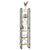 Storage Shelf 60x30x210 cm Solid Wood Pine