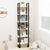 Storage Shelf White 60x30x210 cm Solid Wood Pine