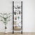 High Cabinet White 80x30x210 cm Engineered Wood