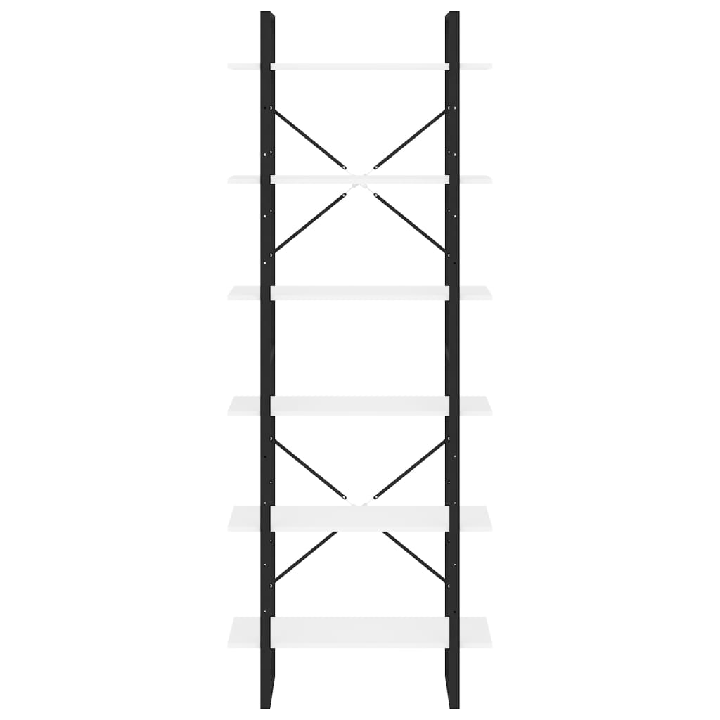 High Cabinet White 80x30x210 cm Engineered Wood