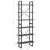 High Cabinet Grey 80x30x210 cm Solid Pine Wood