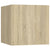 3 Piece TV Cabinet Set Sonoma Oak Engineered Wood