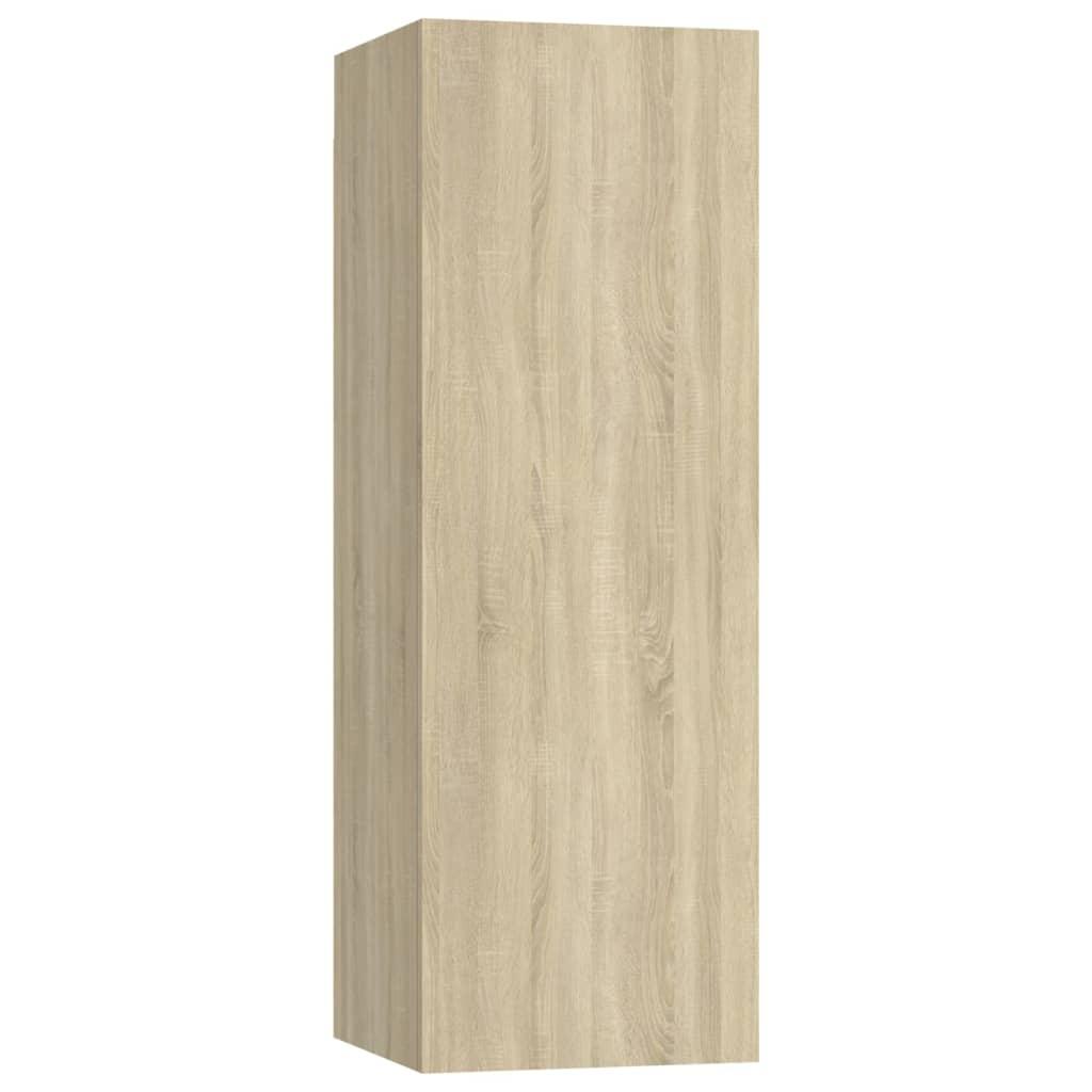 TV Cabinets 4 pcs Sonoma Oak 30.5x30x90 cm Engineered Wood