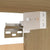 3 Piece TV Cabinet Set White and Sonoma Oak Engineered Wood