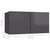 3 Piece TV Cabinet Set High Gloss Grey Engineered Wood