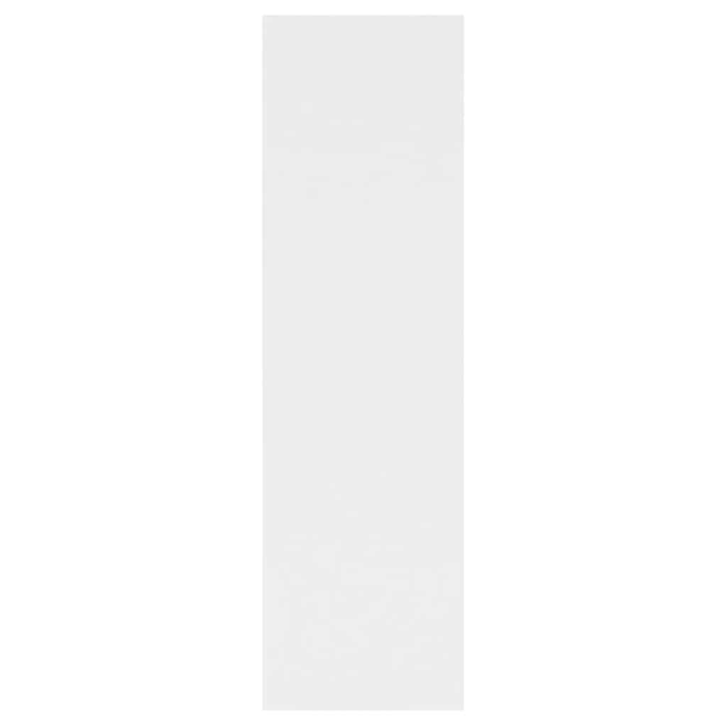 Wall Shelf White 75x16x55 cm Engineered Wood