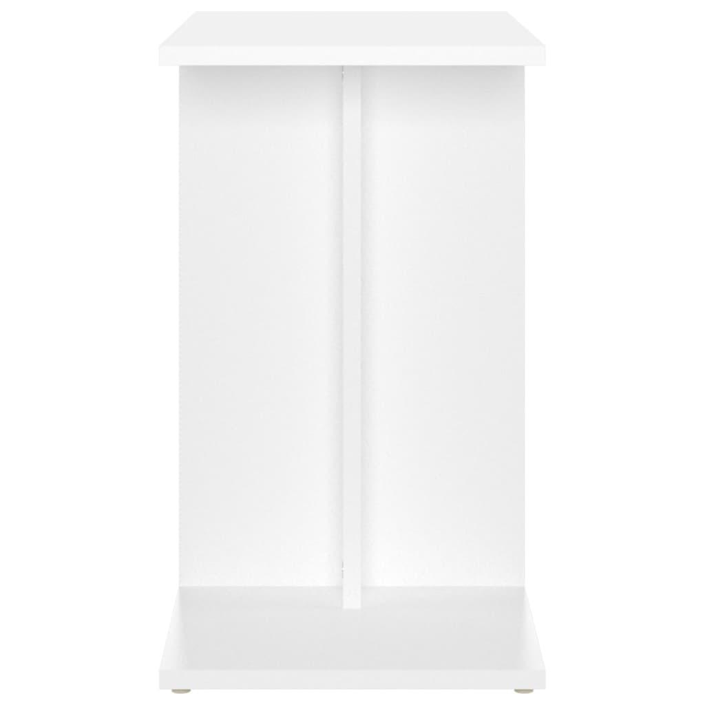 Side Table White 50x30x50 cm Engineered Wood