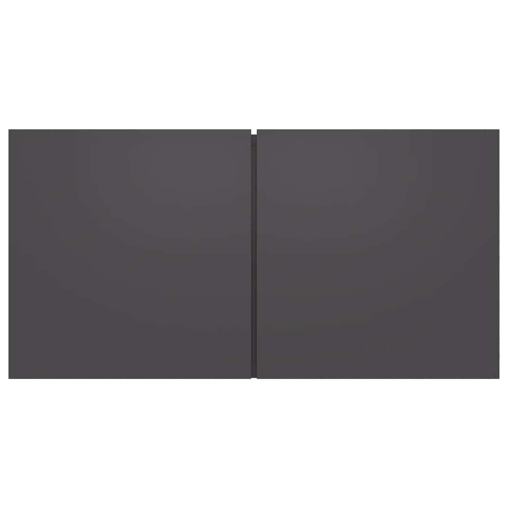 Hanging TV Cabinet Grey 60x30x30 cm