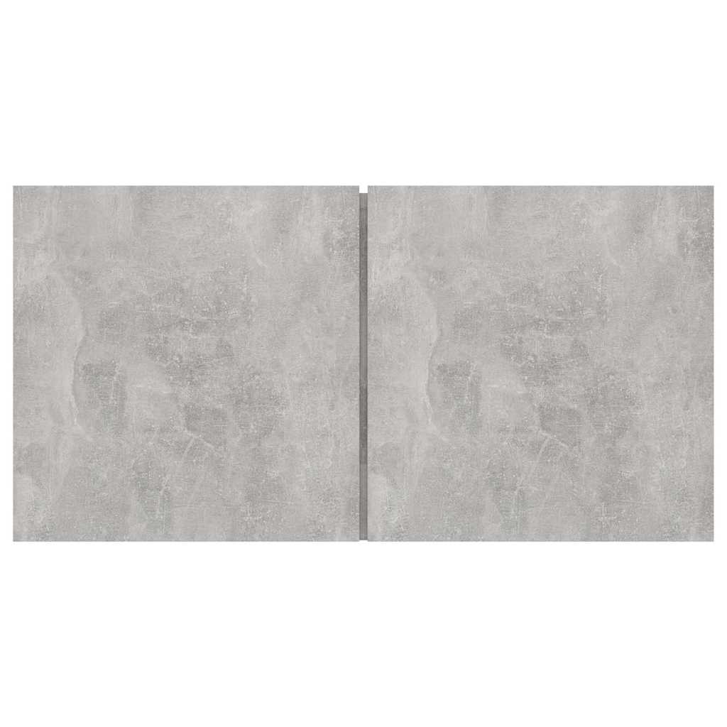 Hanging TV Cabinet Concrete Grey 60x30x30 cm