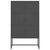 Highboard Anthracite 80x35x135 cm Steel