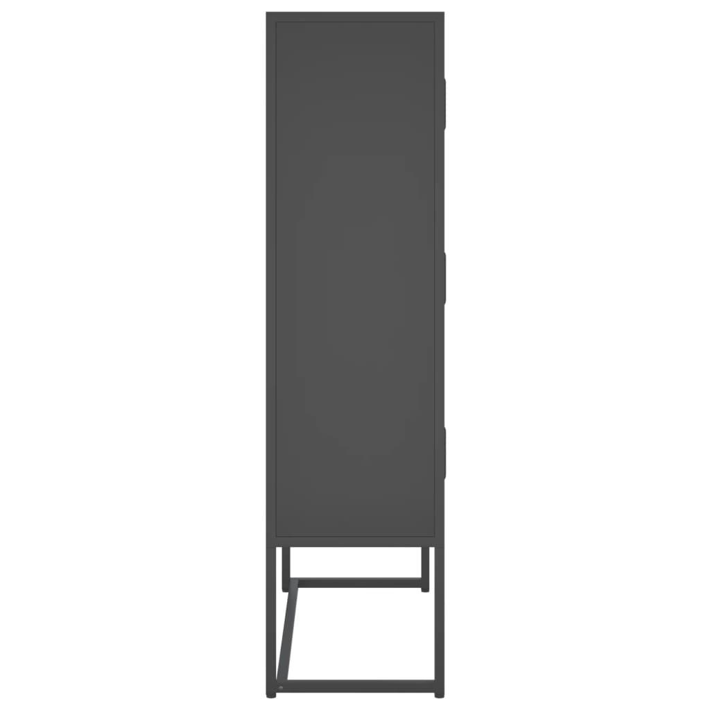 Highboard Anthracite 80x35x135 cm Steel