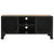 TV Cabinet Rustic Brown 105x36x47 cm Metal and MDF