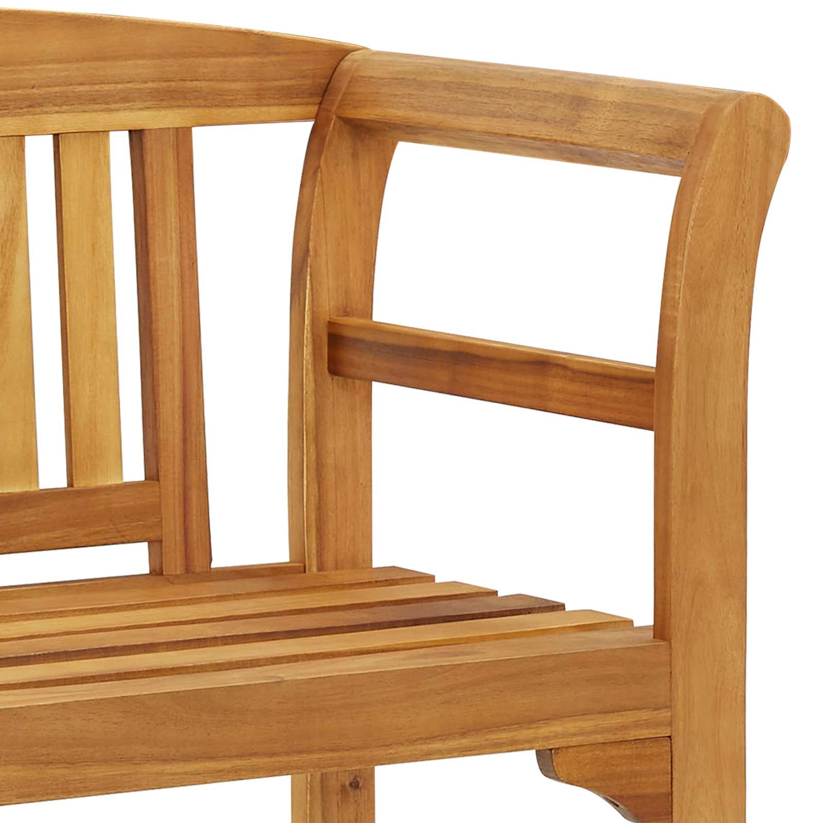 Garden Bench 114 cm Solid Acacia Wood