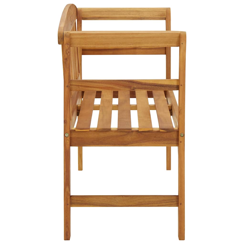Rose Bench 1 -seater 114 x 46 x 82 cm Solid acacia wood Natural