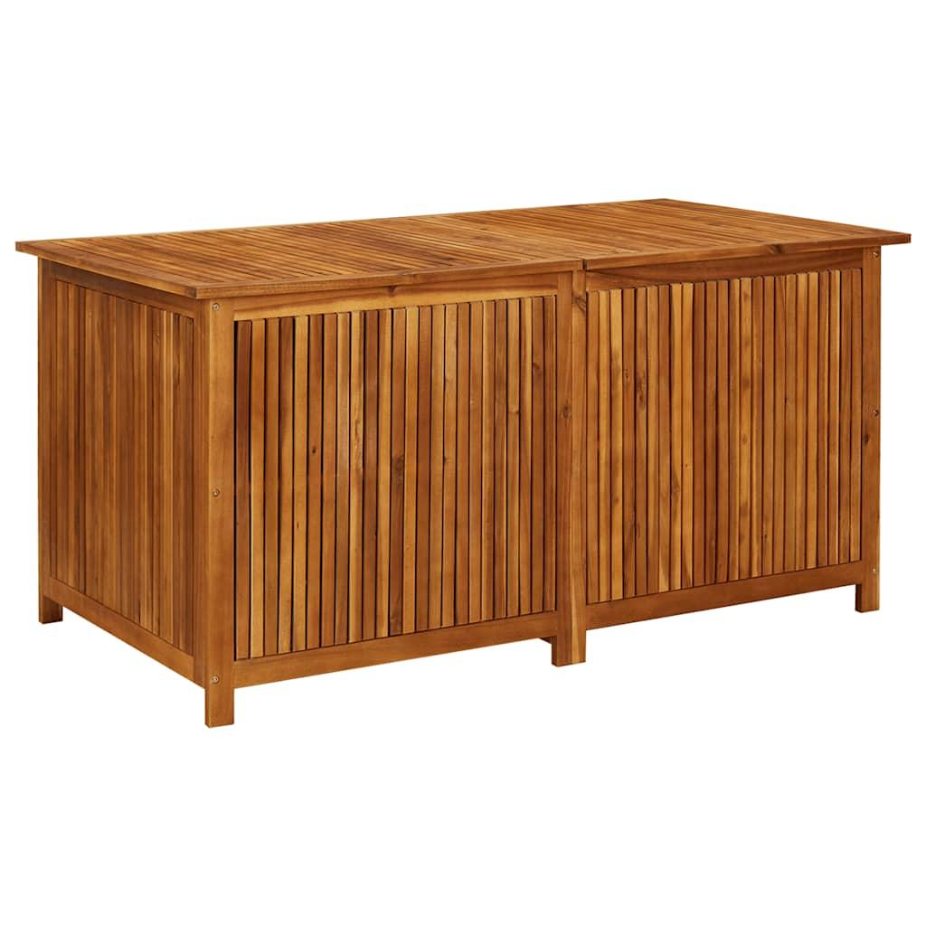 Garden Storage Box 150x80x75 cm Solid Wood Acacia
