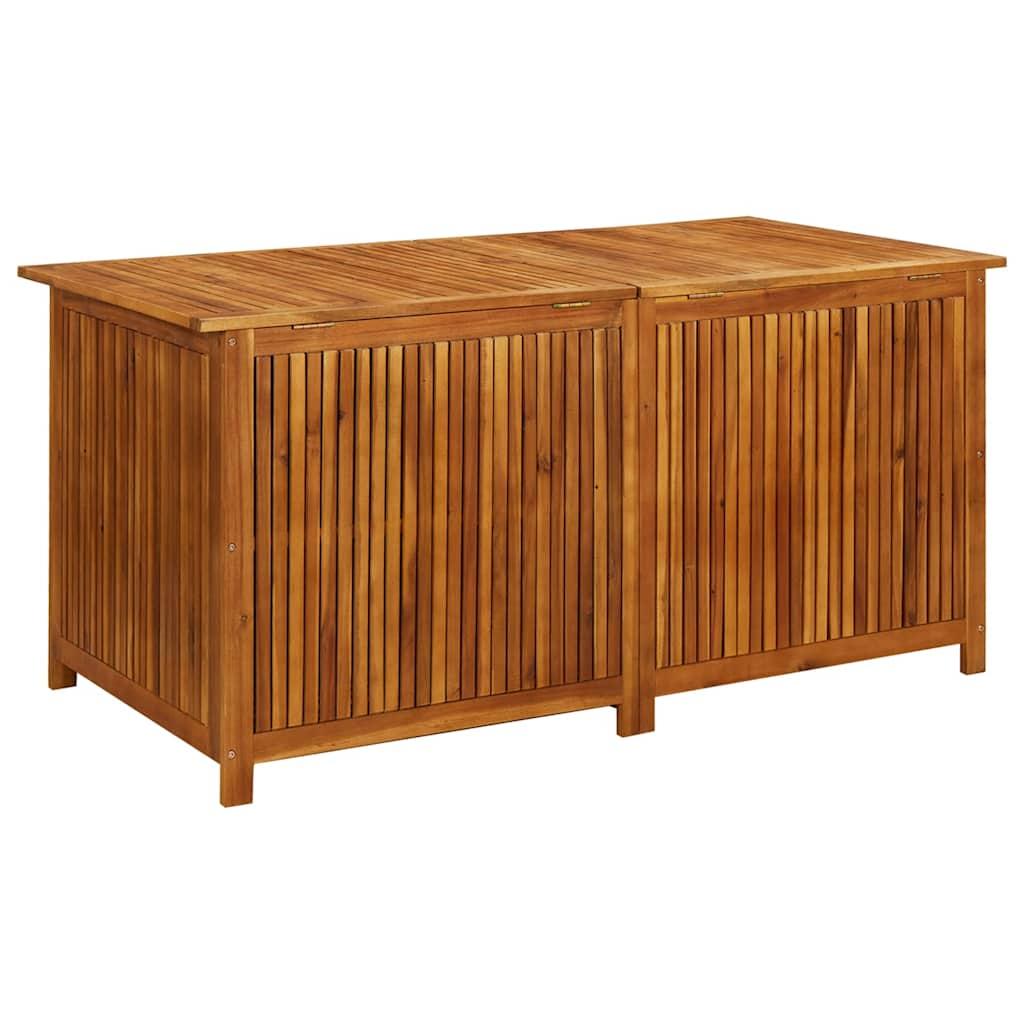 Garden Storage Box 150x80x75 cm Solid Wood Acacia