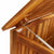 Garden Storage Box 150x80x75 cm Solid Wood Acacia