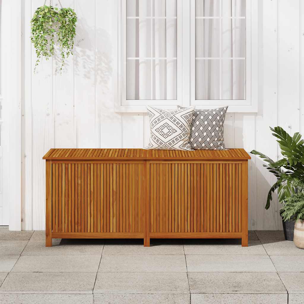 Garden Storage Box 175x80x75 cm Solid Wood Acacia