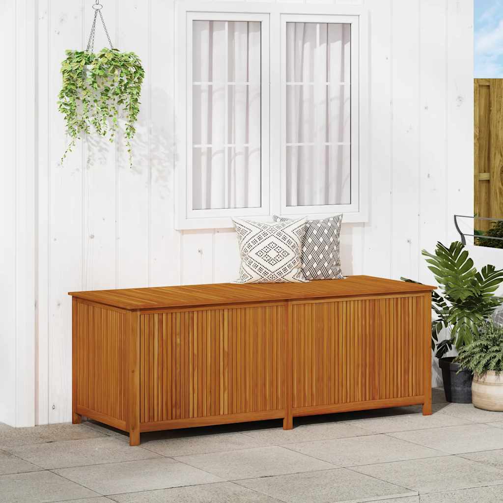 Garden Storage Box 200x80x75 cm Solid Wood Acacia