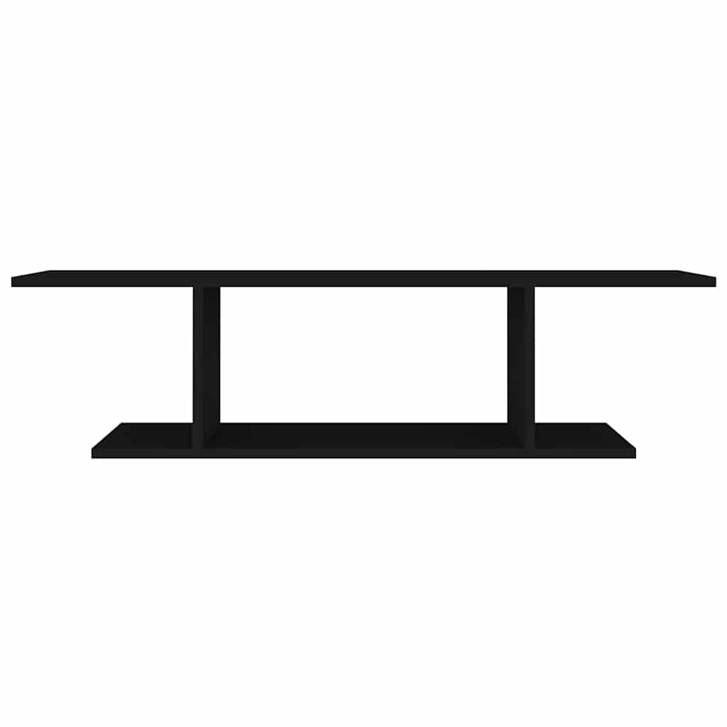 Wall Mounted TV Cabinet Black 103x30x26.5 cm
