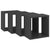 Wall Cube Shelves 4 pcs Grey 26x15x26 cm