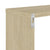 Wall Cube Shelves 6 pcs Sonoma Oak 26x15x26 cm