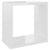Wall Cube Shelves 6 pcs High Gloss White 26x15x26 cm