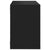 Wall Cube Shelves 4 pcs Black 22x15x22 cm