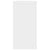 Wall Cube Shelves 2 pcs White 100x15x30 cm Engineered Wood