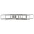 Wall Cube Shelves 6 pcs Concrete Grey 80x15x26.5 cm Engineered Wood