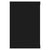 Wall Cube Shelves 4 pcs Black 60x15x23 cm Engineered Wood