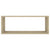 Wall Cube Shelves 6 pcs Sonoma Oak 60x15x23 cm Engineered Wood