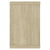 Wall Cube Shelves 6 pcs Sonoma Oak 60x15x23 cm Engineered Wood