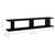 Wall Shelves 2 pcs High Gloss Black 105x18x20cm Engineered Wood