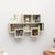 Car-shaped Wall Shelf Sonoma Oak 82x15x51 cm Engineered Wood