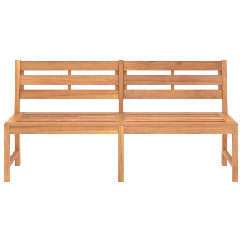 Garden Bench 180 cm Solid Teak Wood