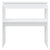 Console Table White 80x30x80 cm Engineered Wood