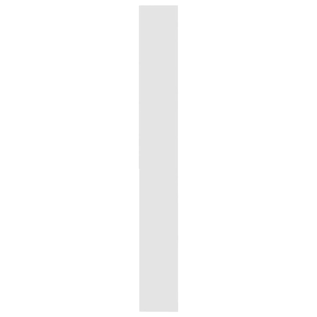 Washing Machine Cabinet White 64x24x190 cm