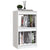 Book Cabinet White 40x30x71.5 cm Solid Pinewood