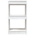 Book Cabinet White 40x30x71.5 cm Solid Pinewood